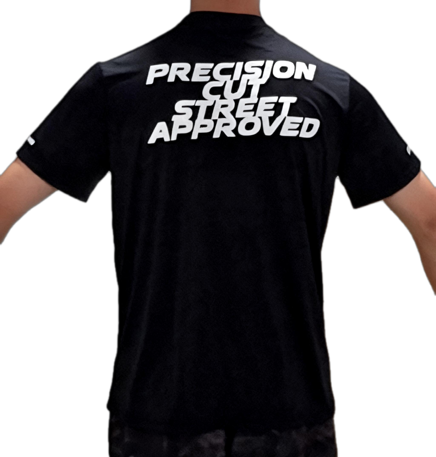 Precision Cut Street Approved Tee — Reflective Nylon