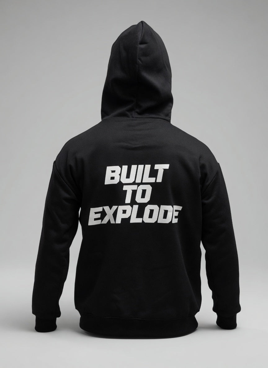 Built To Explode Reflective Hoodie