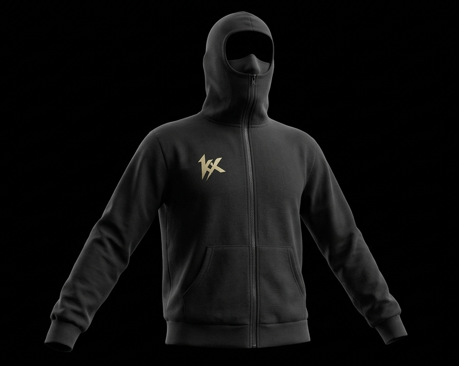 Shadow Mask Full-Zip Hoodie