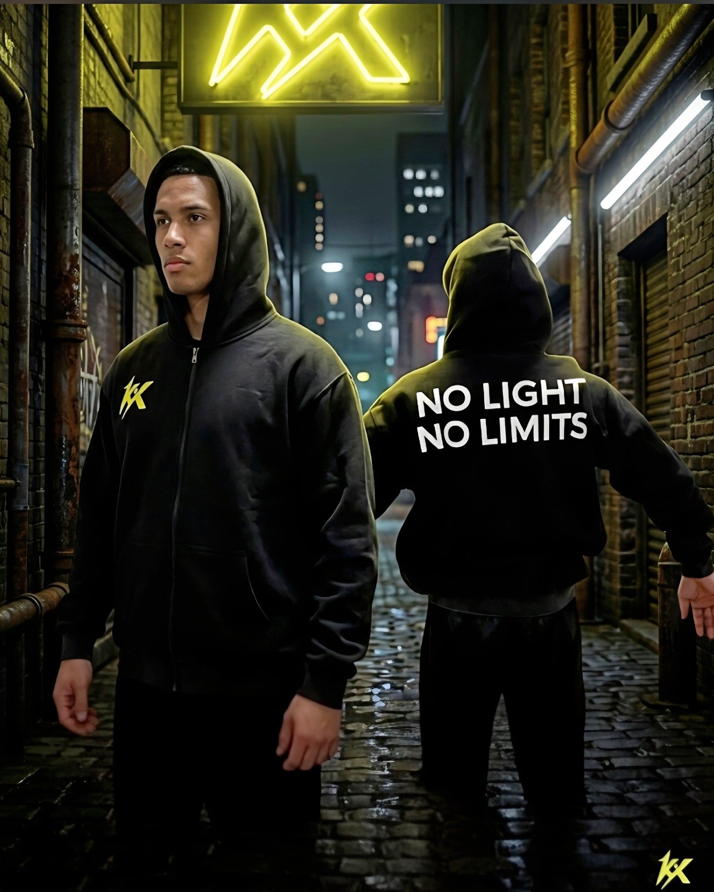 No Limits Hoodie — KineryX Reflective Series