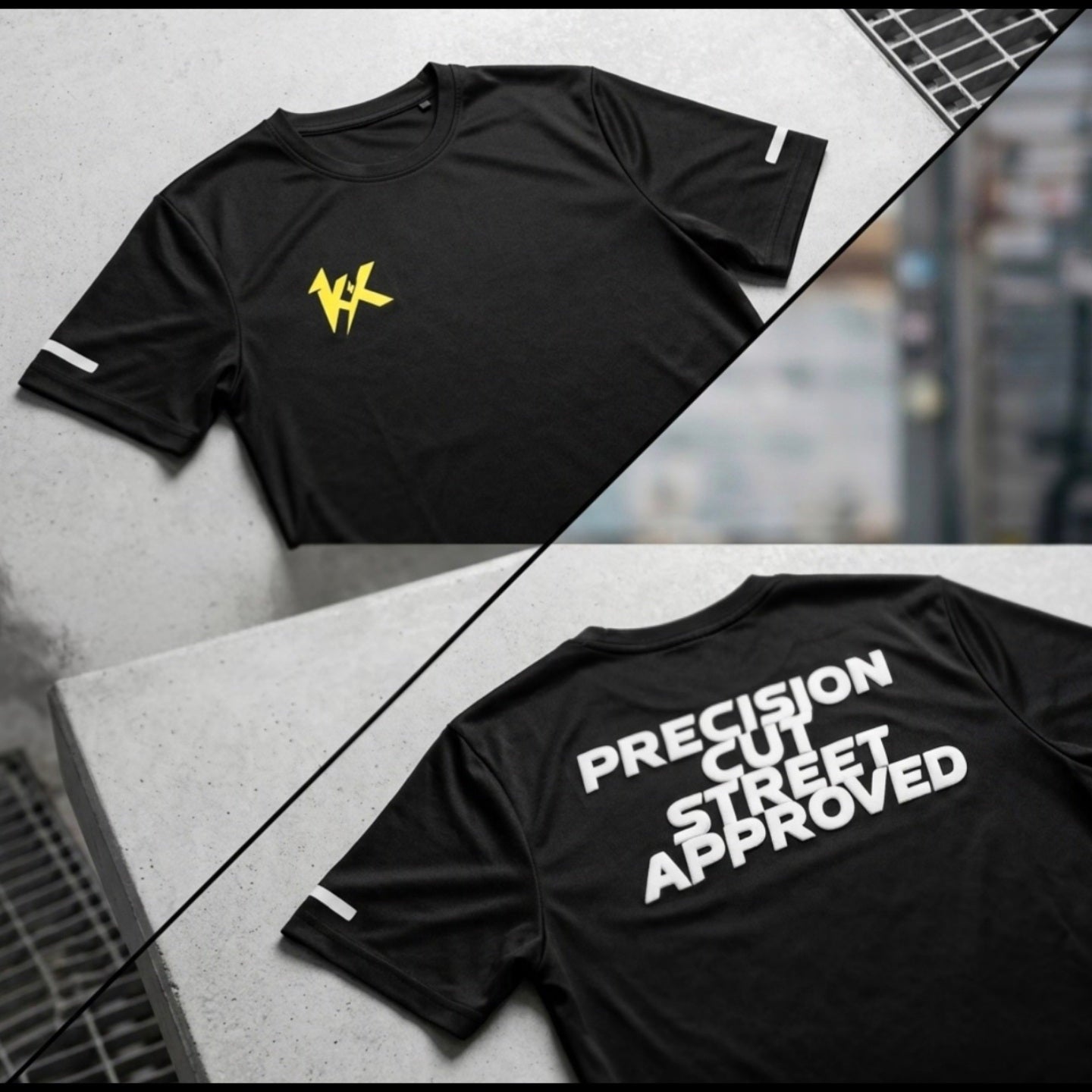 Precision Cut Street Approved Tee — Reflective Nylon