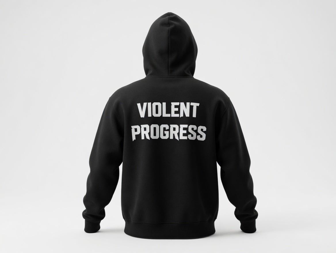Violent Progress Hoodie — Reflective Vinyl