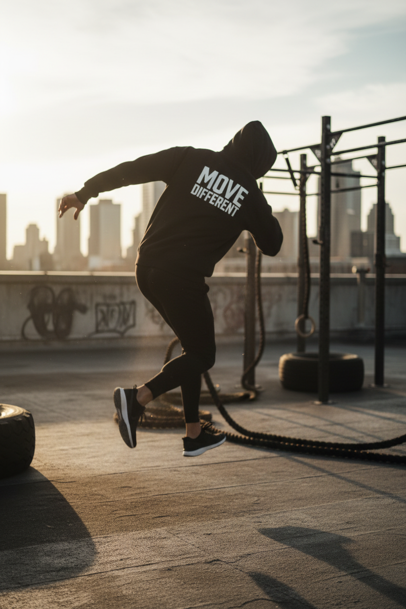 Move Different Hoodie – Editorial KineryX Training