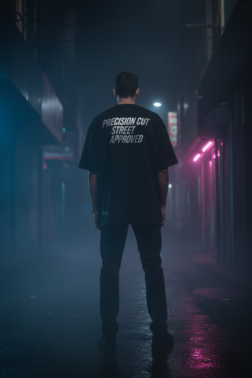 Precision Cut Street Approved Tee — Reflective Nylon