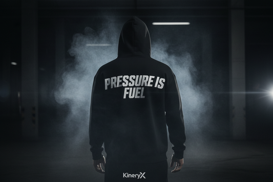 Pressure Is Fuel Reflective Hoodie